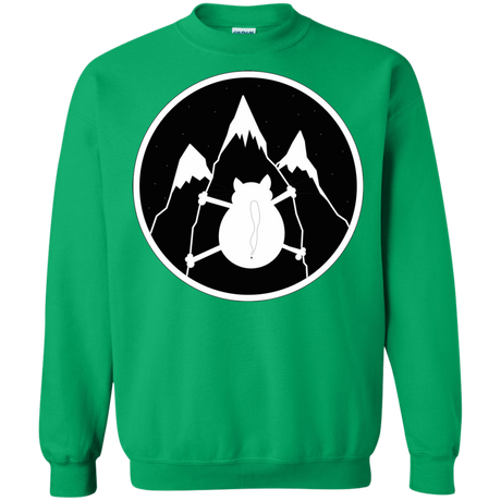 Sweatshirts Irish Green / S Spider Cat Crewneck Sweatshirt