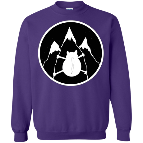 Sweatshirts Purple / S Spider Cat Crewneck Sweatshirt