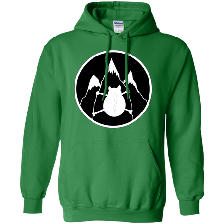 Sweatshirts Irish Green / S Spider Cat Pullover Hoodie