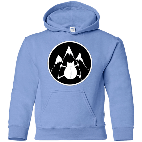 Sweatshirts Carolina Blue / YS Spider Cat Youth Hoodie