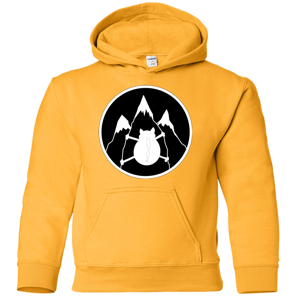 Sweatshirts Gold / YS Spider Cat Youth Hoodie