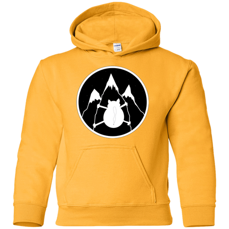 Sweatshirts Gold / YS Spider Cat Youth Hoodie