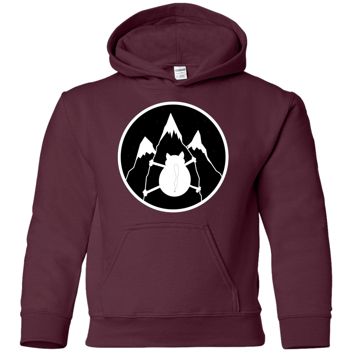 Sweatshirts Maroon / YS Spider Cat Youth Hoodie