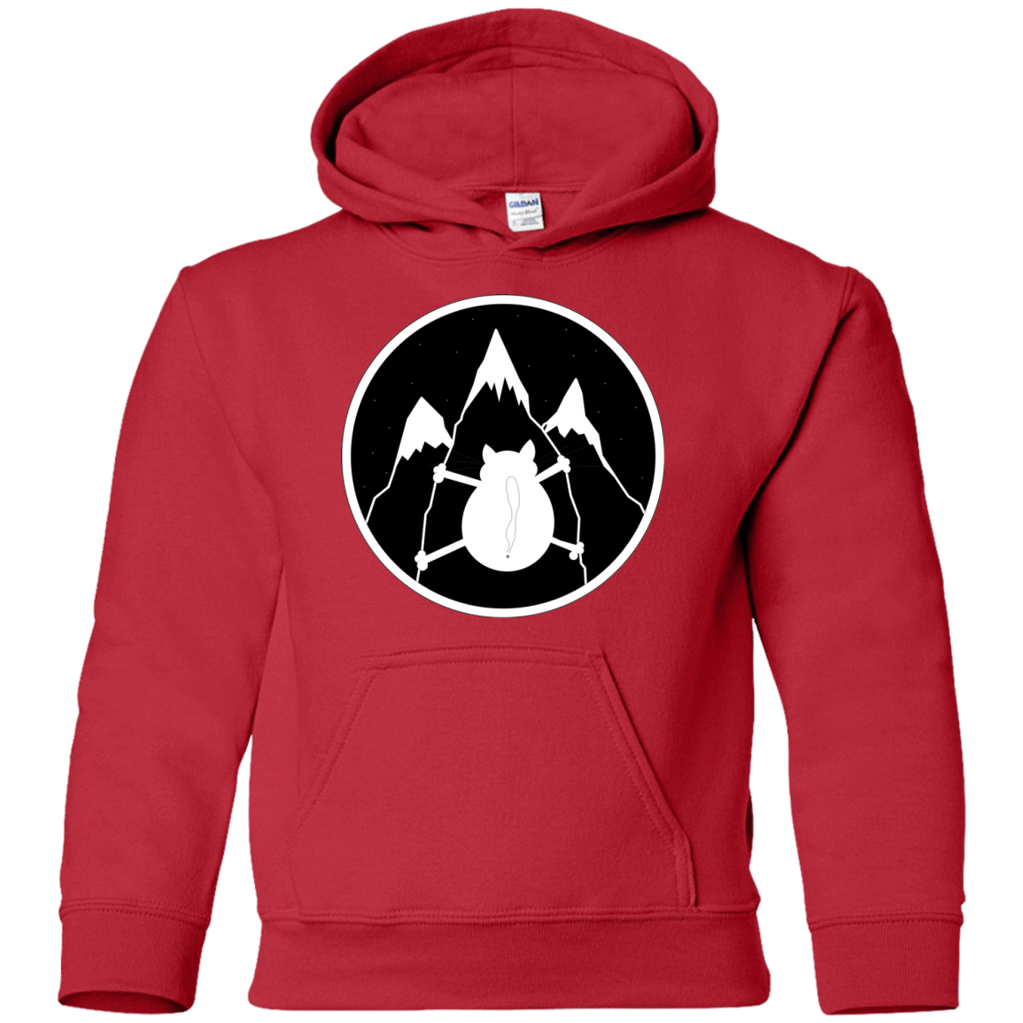 Sweatshirts Red / YS Spider Cat Youth Hoodie