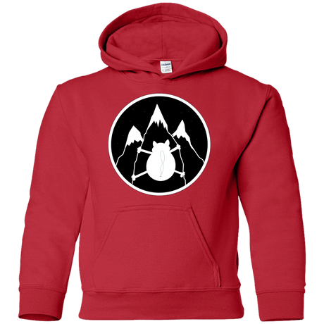 Sweatshirts Red / YS Spider Cat Youth Hoodie