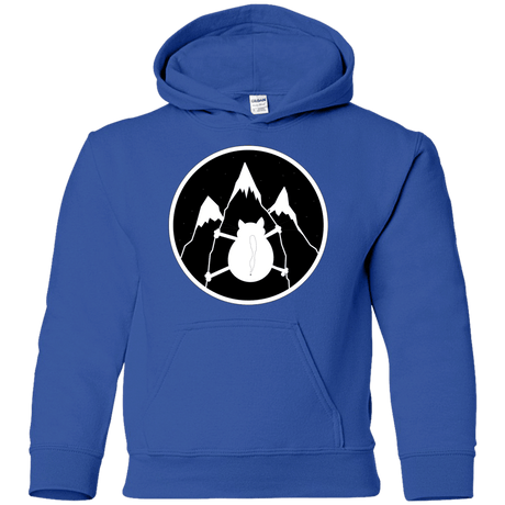 Sweatshirts Royal / YS Spider Cat Youth Hoodie