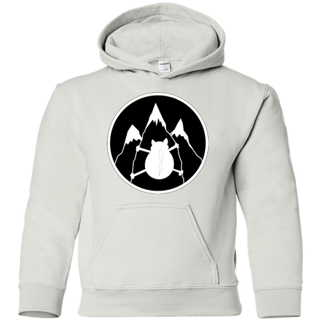 Sweatshirts White / YS Spider Cat Youth Hoodie