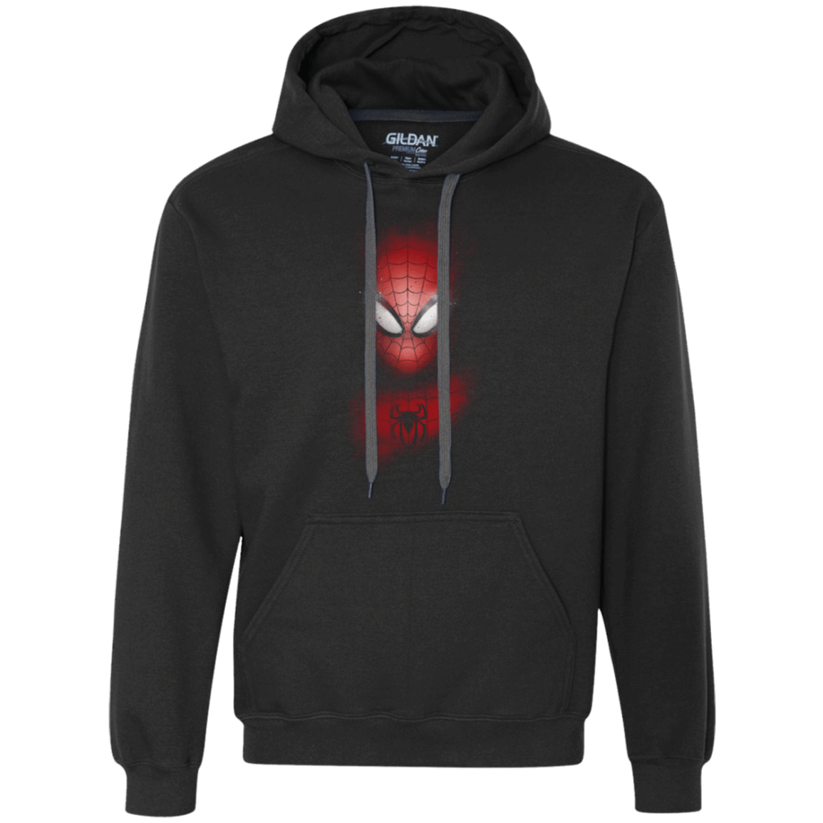 Sweatshirts Black / Small Spider Graffiti Premium Fleece Hoodie