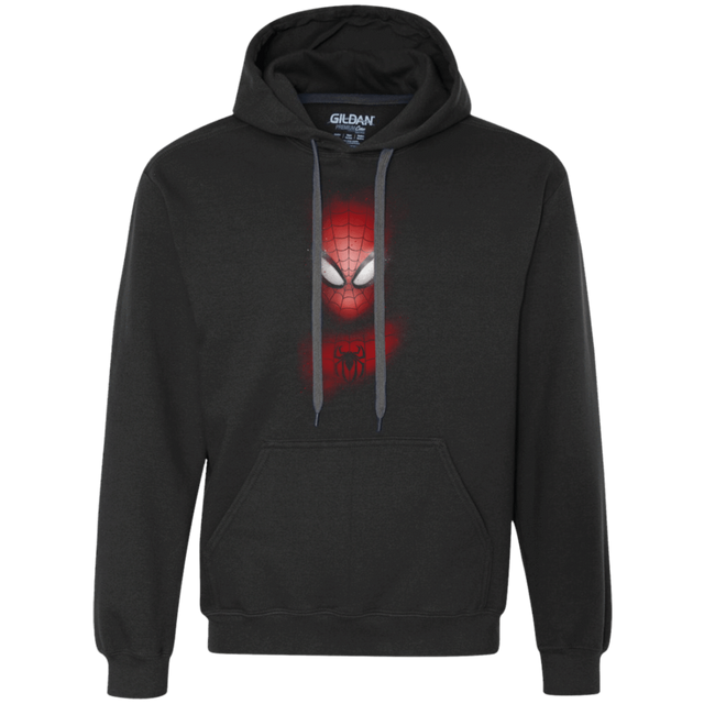 Sweatshirts Black / Small Spider Graffiti Premium Fleece Hoodie