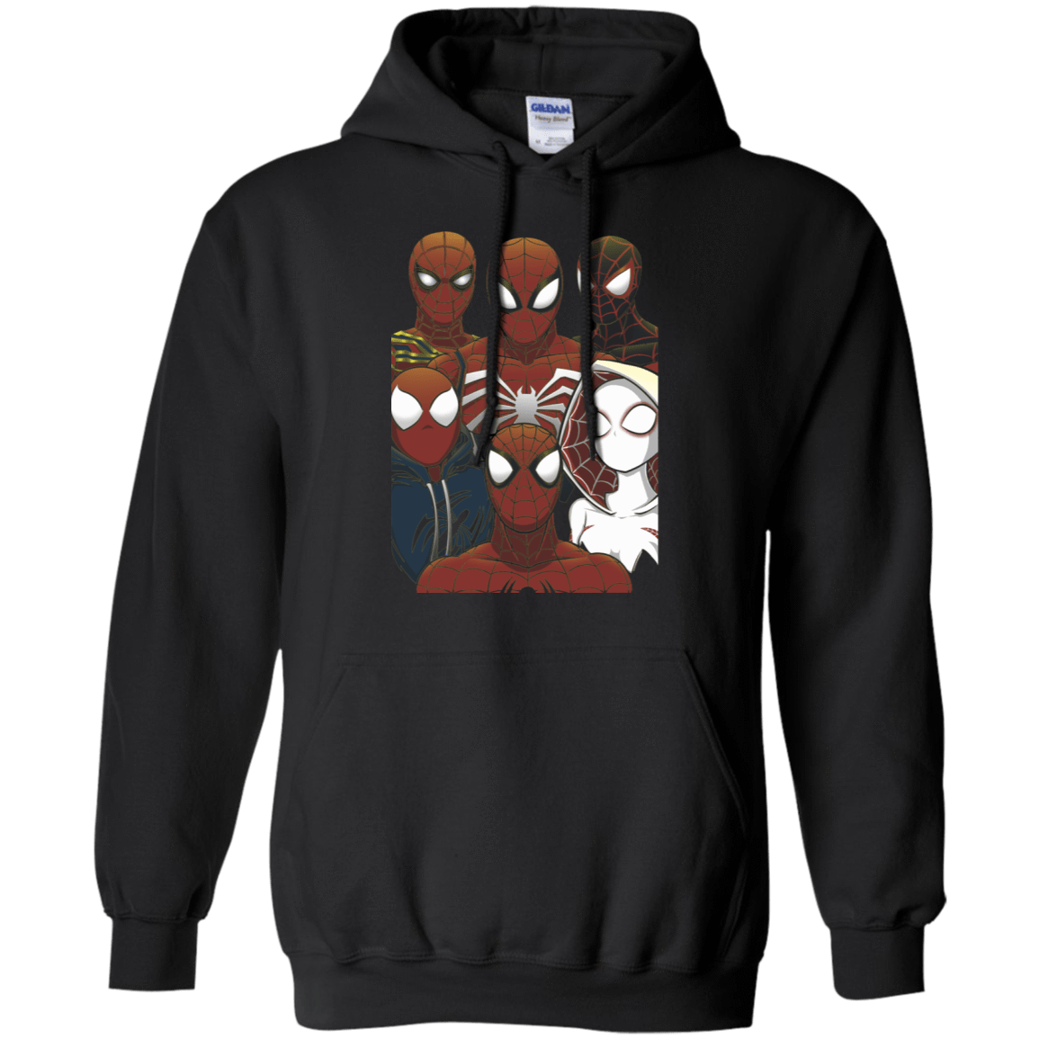 Sweatshirts Black / S SPIDER LEAGUE Pullover Hoodie