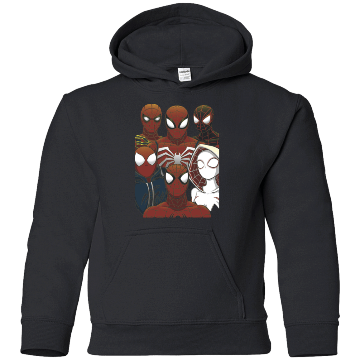 Sweatshirts Black / YS SPIDER LEAGUE Youth Hoodie