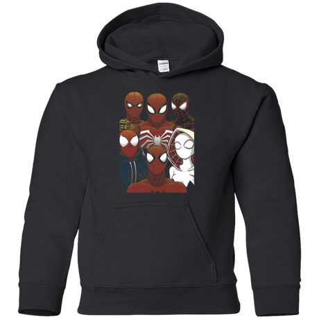 Sweatshirts Black / YS SPIDER LEAGUE Youth Hoodie