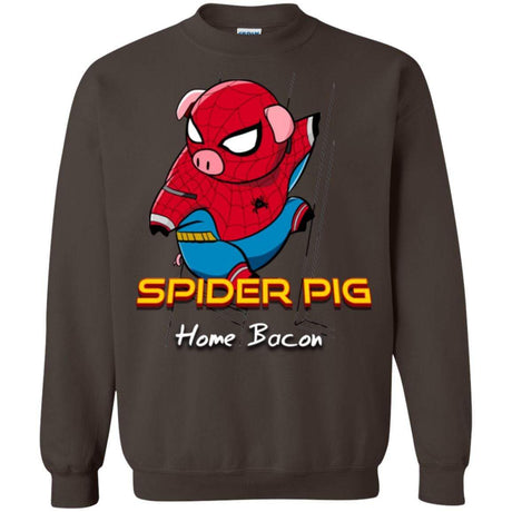 Sweatshirts Dark Chocolate / Small Spider Pig Build Line Crewneck Sweatshirt