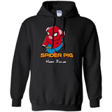 Sweatshirts Black / Small Spider Pig Build Line Pullover Hoodie