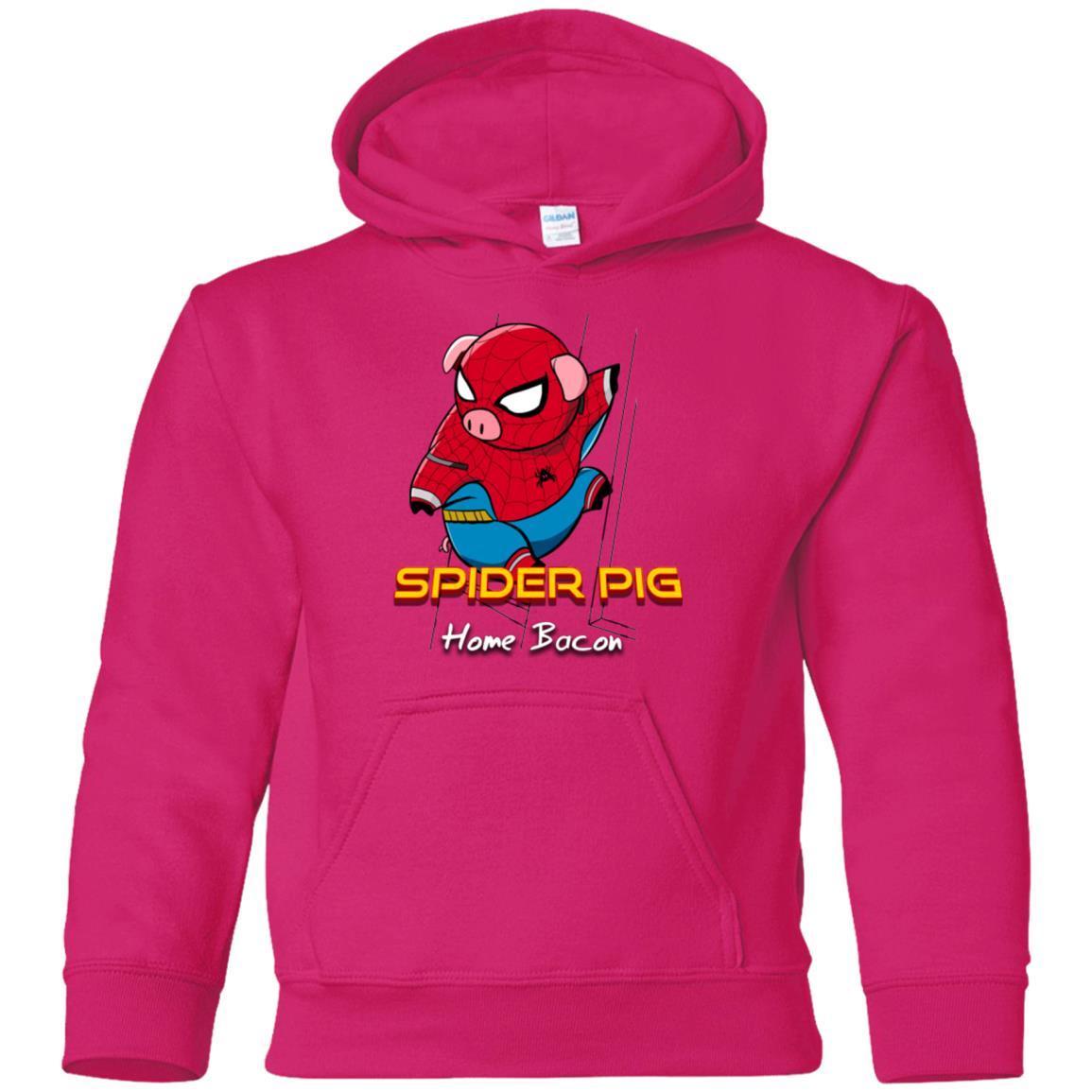 Sweatshirts Heliconia / YS Spider Pig Build Line Youth Hoodie