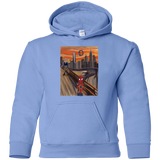 Sweatshirts Carolina Blue / YS Spider Scream Youth Hoodie