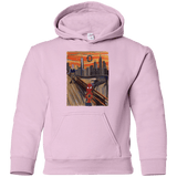 Sweatshirts Light Pink / YS Spider Scream Youth Hoodie