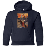 Sweatshirts Navy / YS Spider Scream Youth Hoodie