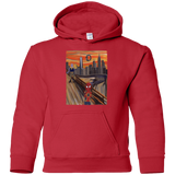 Sweatshirts Red / YS Spider Scream Youth Hoodie