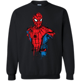 Sweatshirts Black / S Spiderman- Friendly Neighborhood Crewneck Sweatshirt