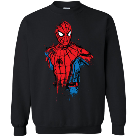 Sweatshirts Black / S Spiderman- Friendly Neighborhood Crewneck Sweatshirt