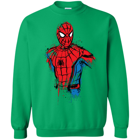 Sweatshirts Irish Green / S Spiderman- Friendly Neighborhood Crewneck Sweatshirt