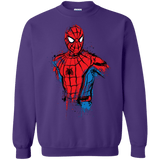 Sweatshirts Purple / S Spiderman- Friendly Neighborhood Crewneck Sweatshirt