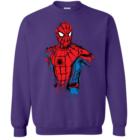 Sweatshirts Purple / S Spiderman- Friendly Neighborhood Crewneck Sweatshirt