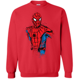 Sweatshirts Red / S Spiderman- Friendly Neighborhood Crewneck Sweatshirt
