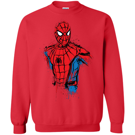 Sweatshirts Red / S Spiderman- Friendly Neighborhood Crewneck Sweatshirt