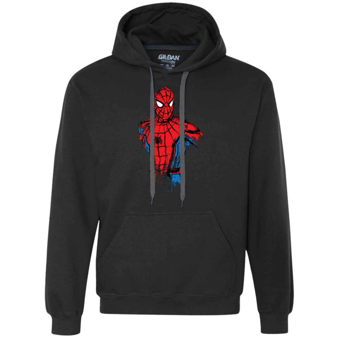 Sweatshirts Black / S Spiderman- Friendly Neighborhood Premium Fleece Hoodie