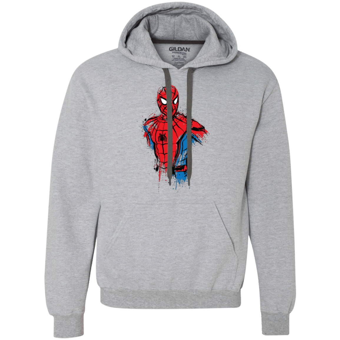 Sweatshirts Sport Grey / S Spiderman- Friendly Neighborhood Premium Fleece Hoodie
