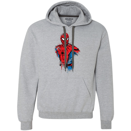 Sweatshirts Sport Grey / S Spiderman- Friendly Neighborhood Premium Fleece Hoodie