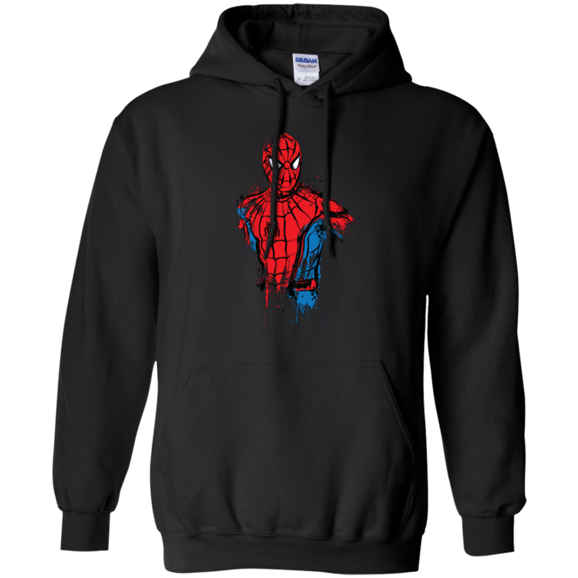 Sweatshirts Black / S Spiderman- Friendly Neighborhood Pullover Hoodie