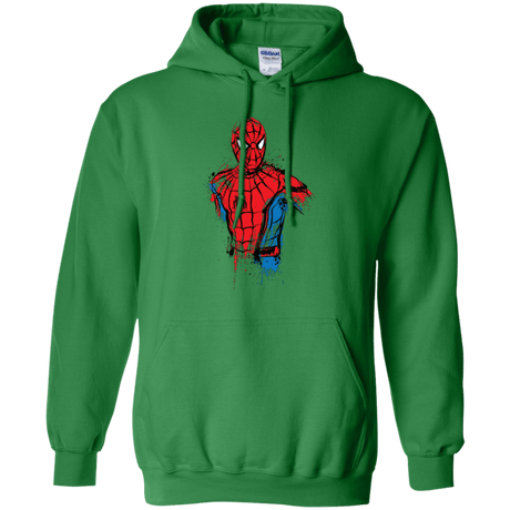 Sweatshirts Irish Green / S Spiderman- Friendly Neighborhood Pullover Hoodie