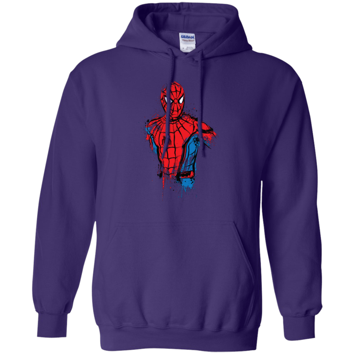 Sweatshirts Purple / S Spiderman- Friendly Neighborhood Pullover Hoodie