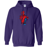 Sweatshirts Purple / S Spiderman- Friendly Neighborhood Pullover Hoodie
