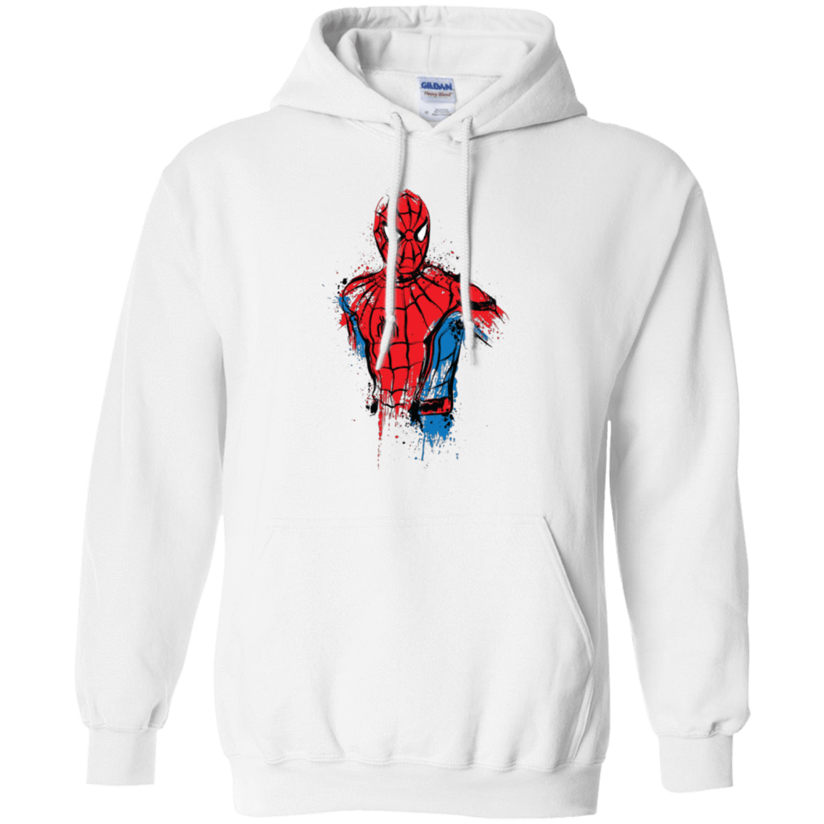 Sweatshirts White / S Spiderman- Friendly Neighborhood Pullover Hoodie