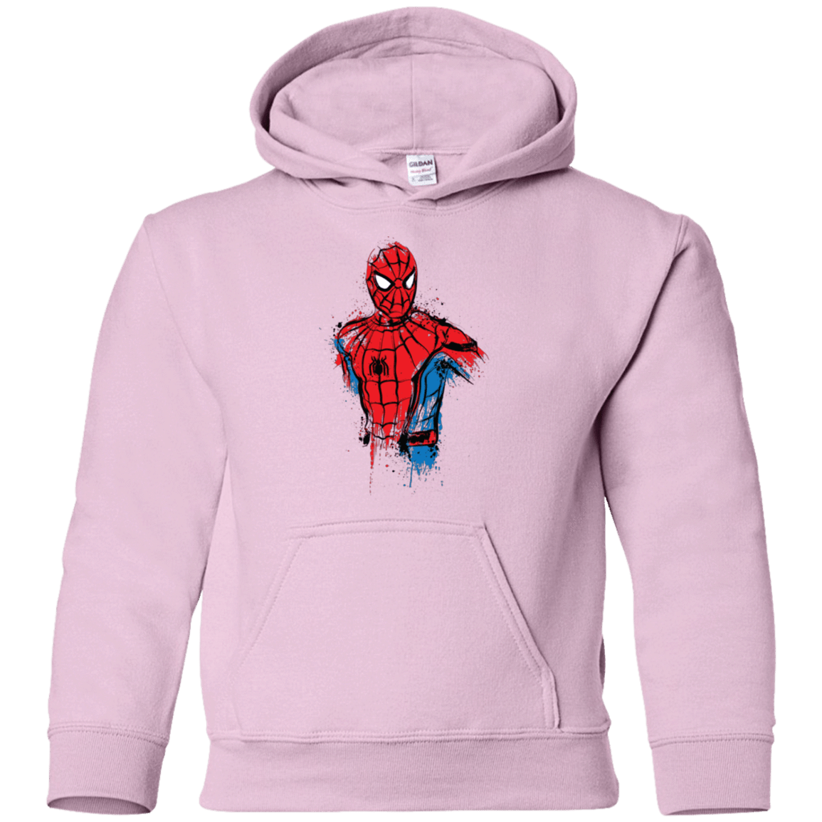 Sweatshirts Light Pink / YS Spiderman- Friendly Neighborhood Youth Hoodie
