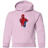 Sweatshirts Light Pink / YS Spiderman- Friendly Neighborhood Youth Hoodie