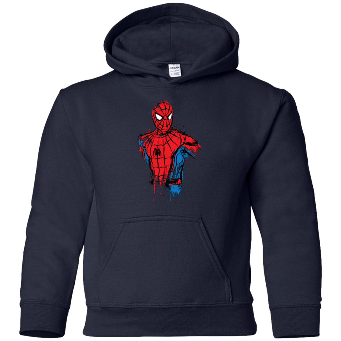 Sweatshirts Navy / YS Spiderman- Friendly Neighborhood Youth Hoodie
