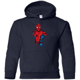 Sweatshirts Navy / YS Spiderman- Friendly Neighborhood Youth Hoodie