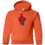 Sweatshirts Orange / YS Spiderman- Friendly Neighborhood Youth Hoodie