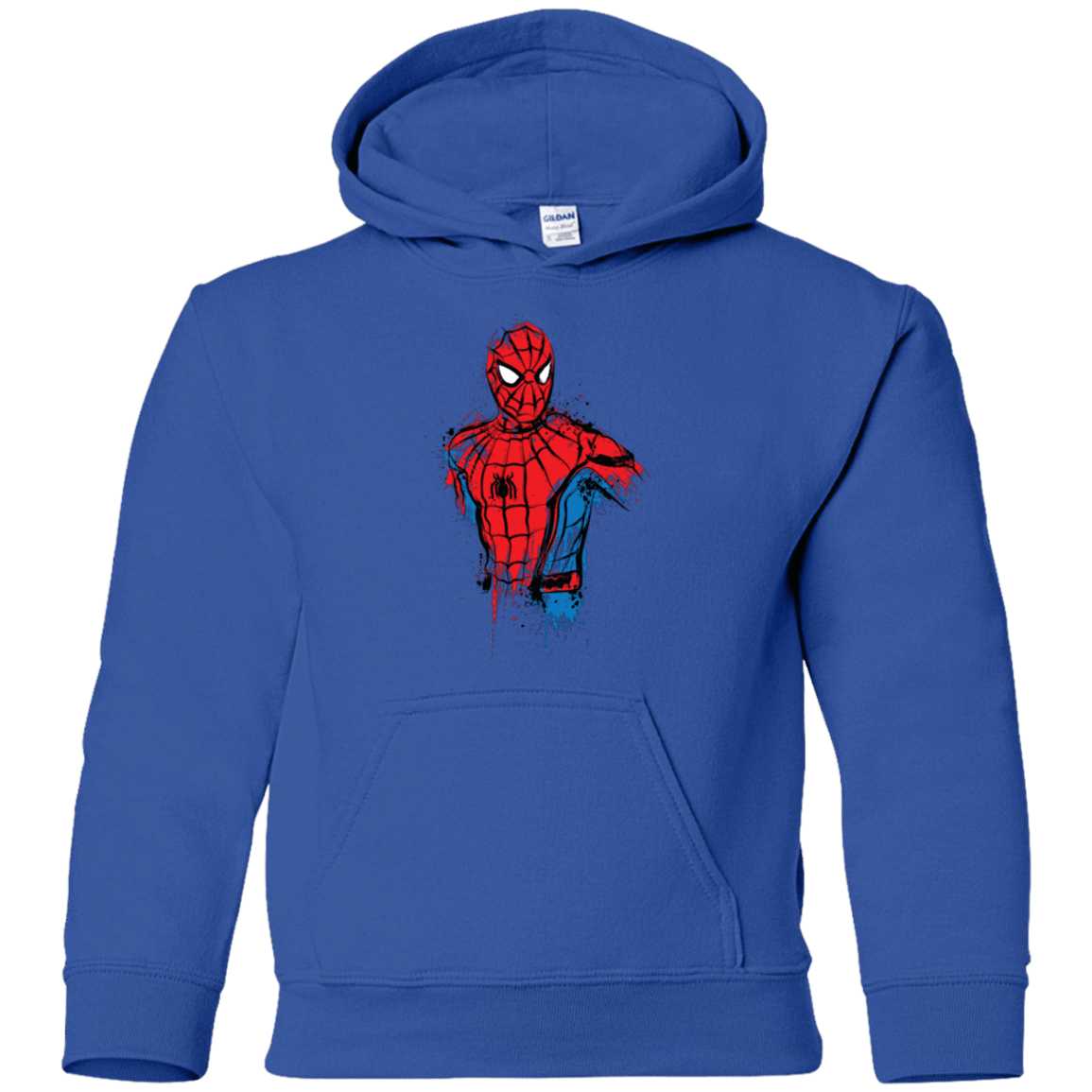 Sweatshirts Royal / YS Spiderman- Friendly Neighborhood Youth Hoodie