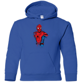 Sweatshirts Royal / YS Spiderman- Friendly Neighborhood Youth Hoodie