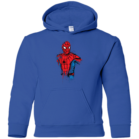 Sweatshirts Royal / YS Spiderman- Friendly Neighborhood Youth Hoodie
