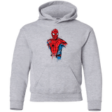 Sweatshirts Sport Grey / YS Spiderman- Friendly Neighborhood Youth Hoodie
