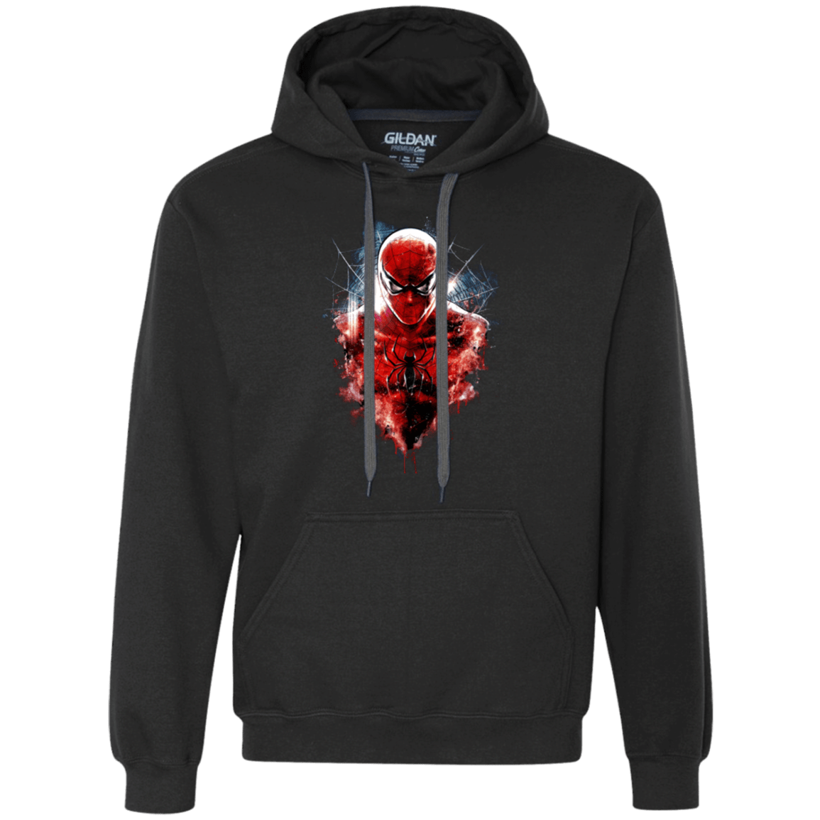 Sweatshirts Black / Small Spiderman Premium Fleece Hoodie