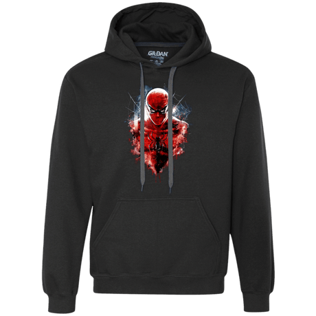 Sweatshirts Black / Small Spiderman Premium Fleece Hoodie