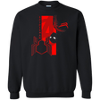 Sweatshirts Black / S Spiderman Profile Crewneck Sweatshirt
